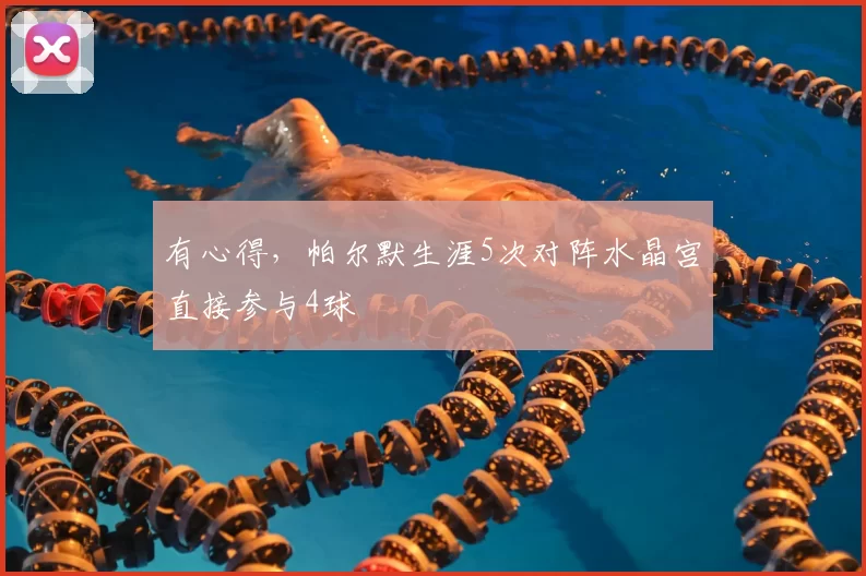 有心得，帕尔默生涯5次对阵水晶宫直接参与4球